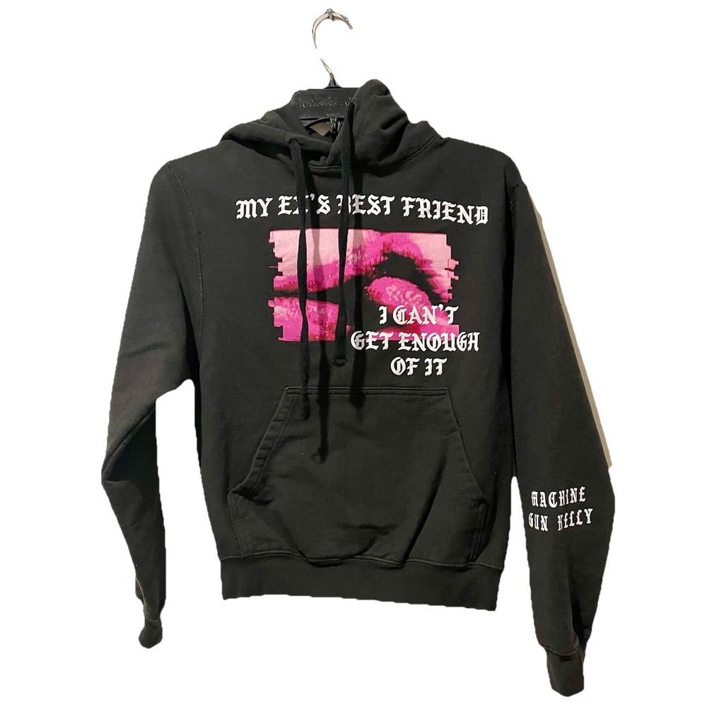 Machine Gun‎ Kelly Hoodie Adult Size Small Pullover Merch My Xs best friend RARE